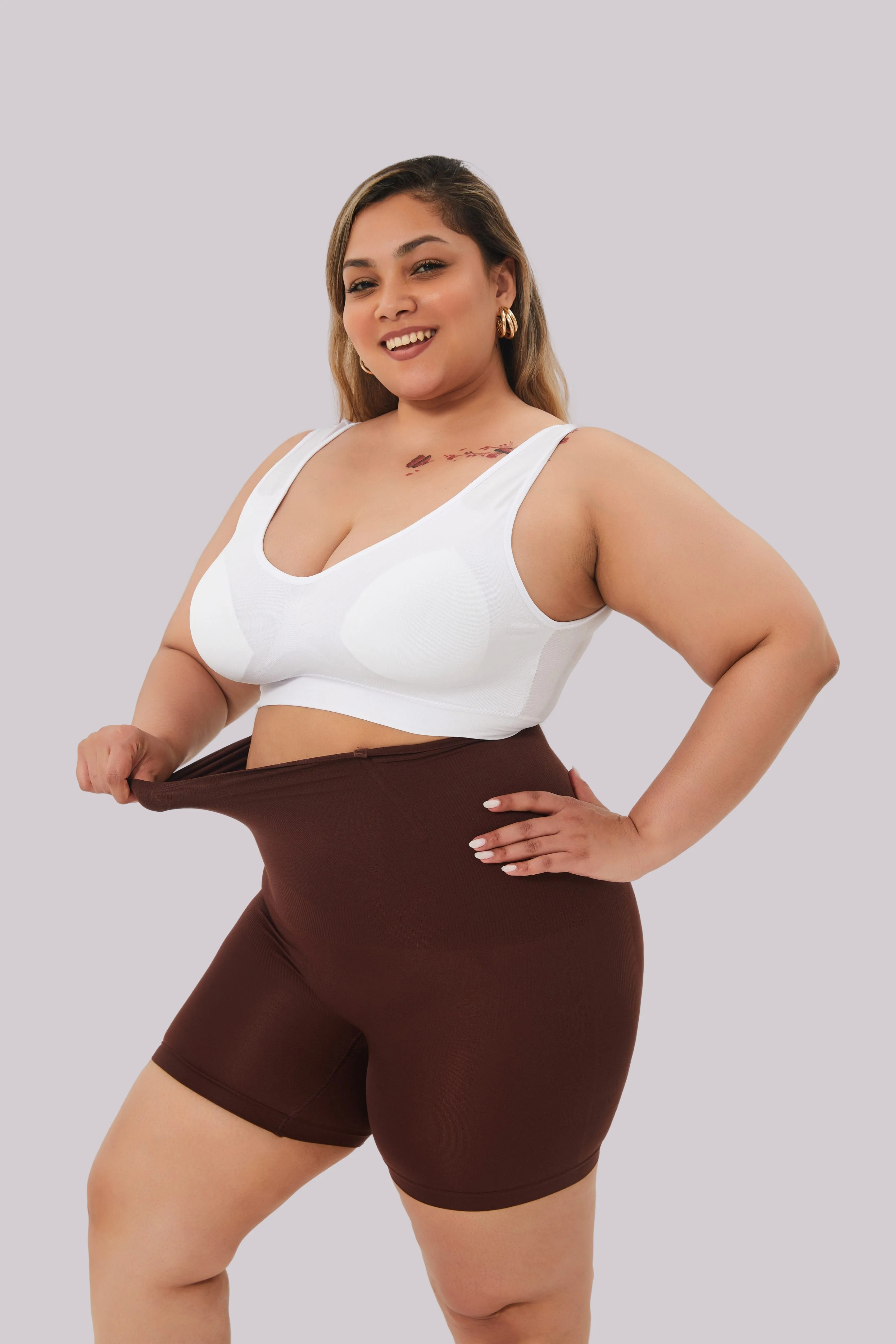 Comfit™ Amelie - Elevated High-Waisted Shaper Shorts for a Flawless Silhouette