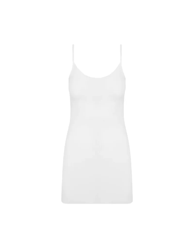 Commando Mini Cami Slip in White