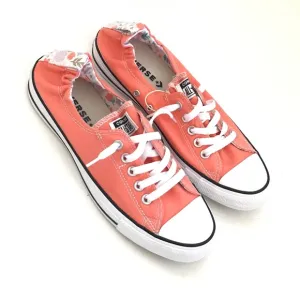 CONVERSE Chuck Taylor All Star Sneakers Shoreline Coral Floral Women’s Size 11