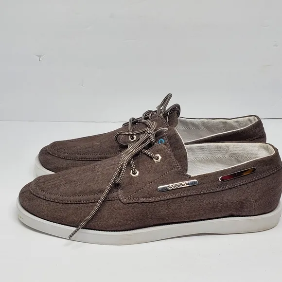 Coogi Men's Brown Lace up casual Shoes Size Marked as 12