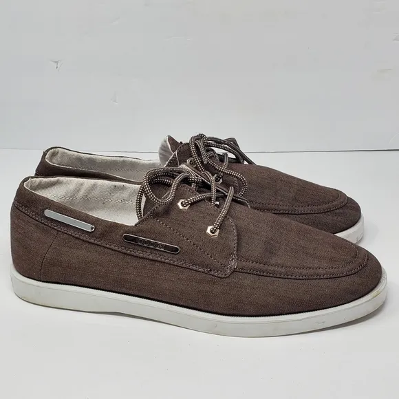 Coogi Men's Brown Lace up casual Shoes Size Marked as 12