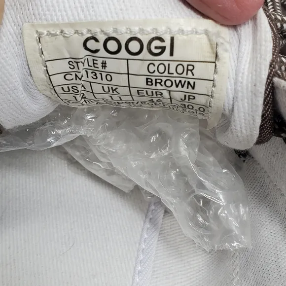 Coogi Men's Brown Lace up casual Shoes Size Marked as 12