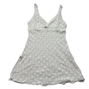 Cosabella Ivory White Butterfly Lace Babydoll Slip S Y2K