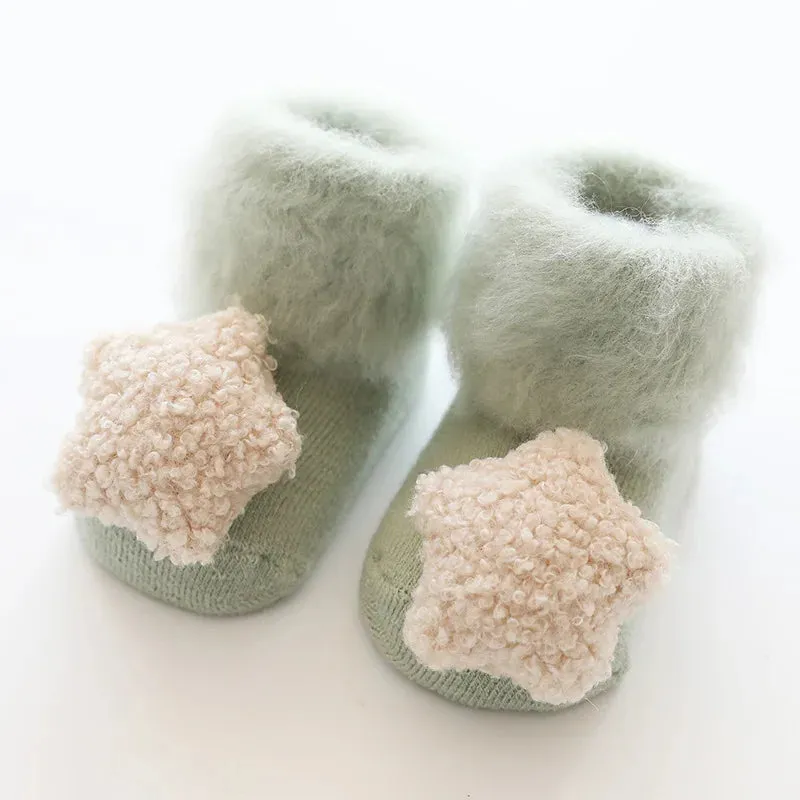 Cotton Baby Booties