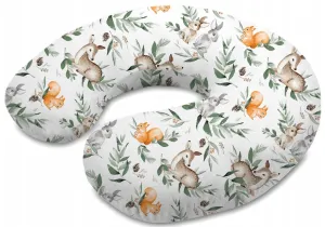 Cover Feeding Pillow Nursing Maternity Baby Breastfeeding Cotton Green Glade