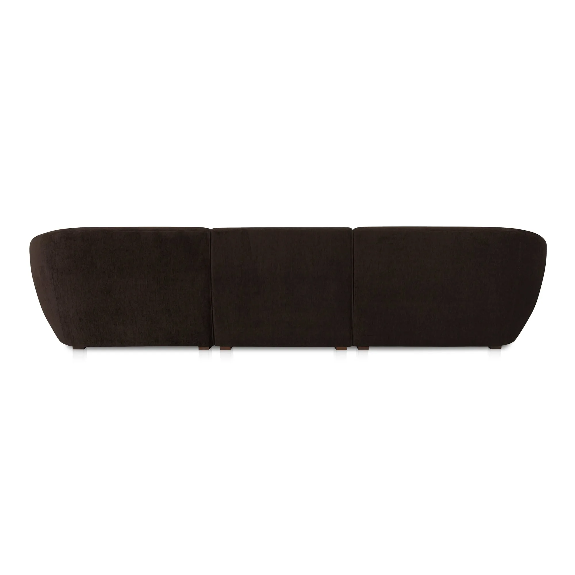 Cozy Modular Lounge Settee in Rich Tones