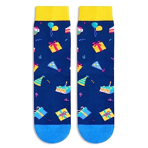 Crazy Funny Birthday Socks for Kids, Top Best Cool Birthday Gifts for 8 Year Old Boys Girls, 8 Year Old 8 Yr Old Girl Boy Gift Ideas