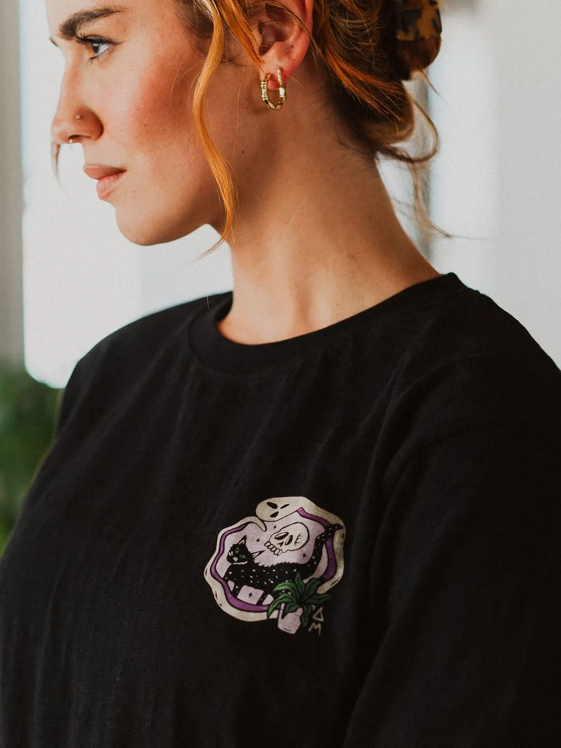 Creeping Anxiety Slub Cotton Long Sleeve
