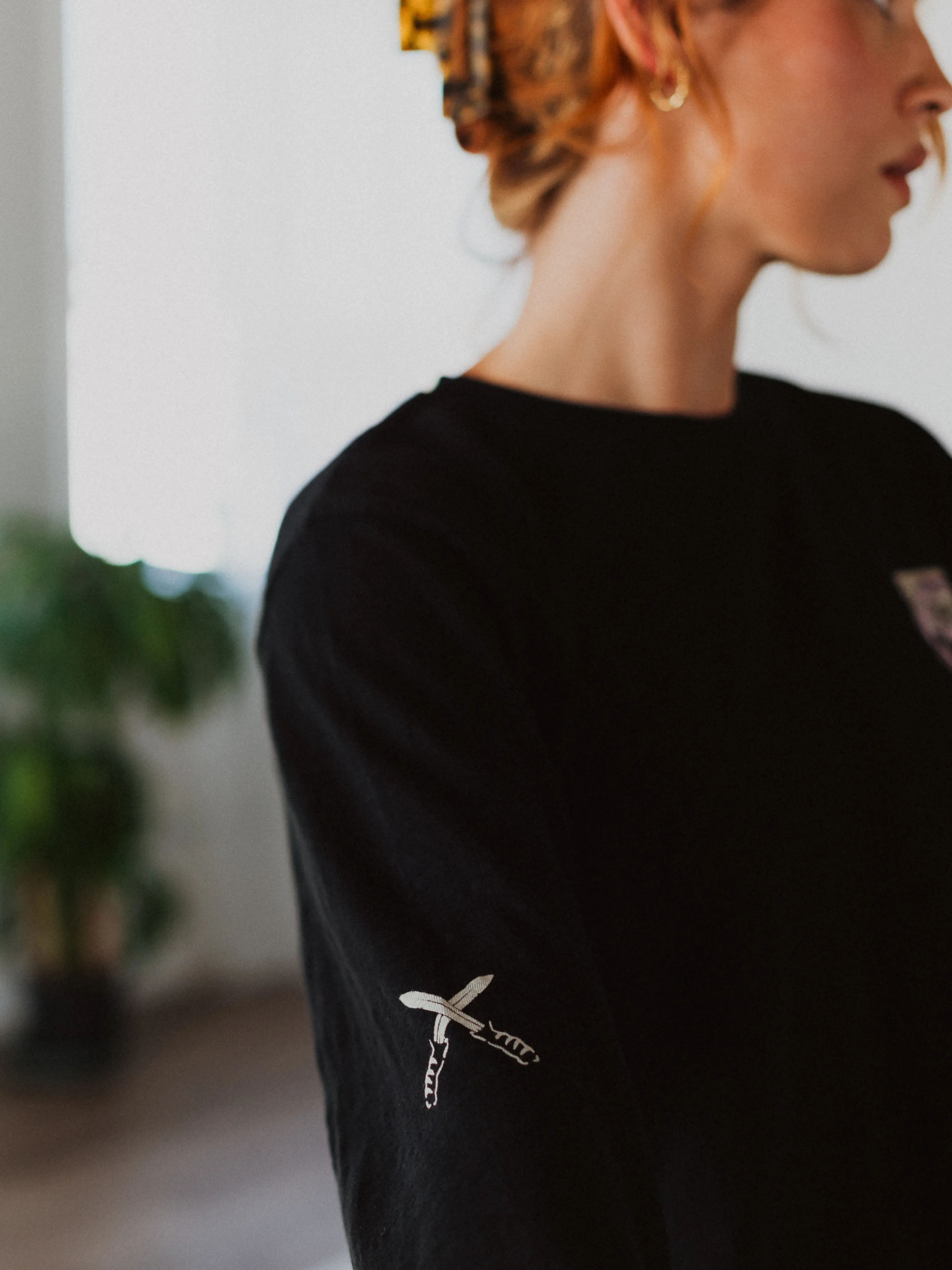 Creeping Anxiety Slub Cotton Long Sleeve