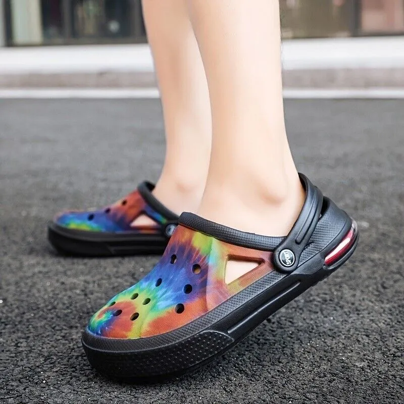 Croc Classic Unisex Slip On Shoes High Quality  Summer Sandals Classic Outdoor Non-slip Slippers. Size (45)