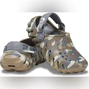 Crocs Echo Camo Redux Clog Kids | NEW!!!💚🤎