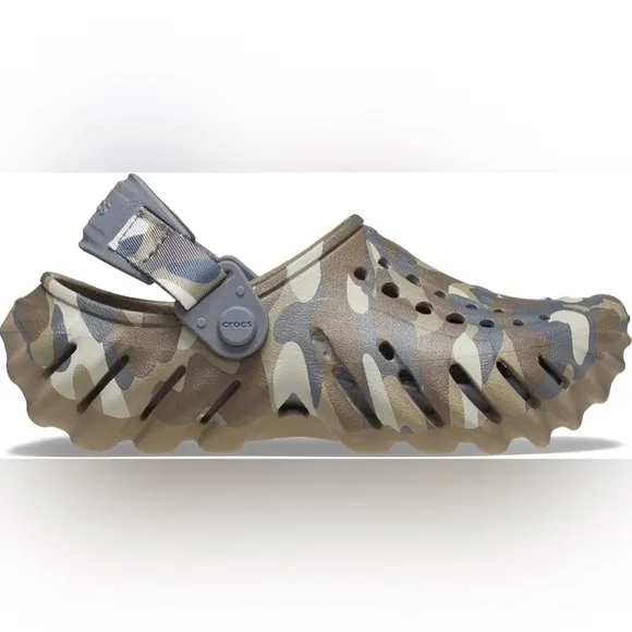 Crocs Echo Camo Redux Clog Kids | NEW!!!💚🤎