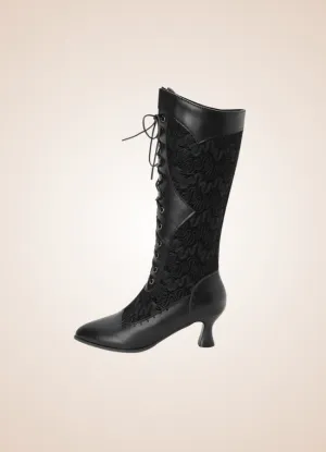 Cross-strap Women's Steampunk Boots