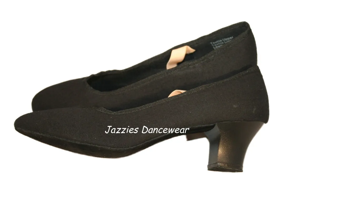 Cuban Heel Canvas Character Shoes