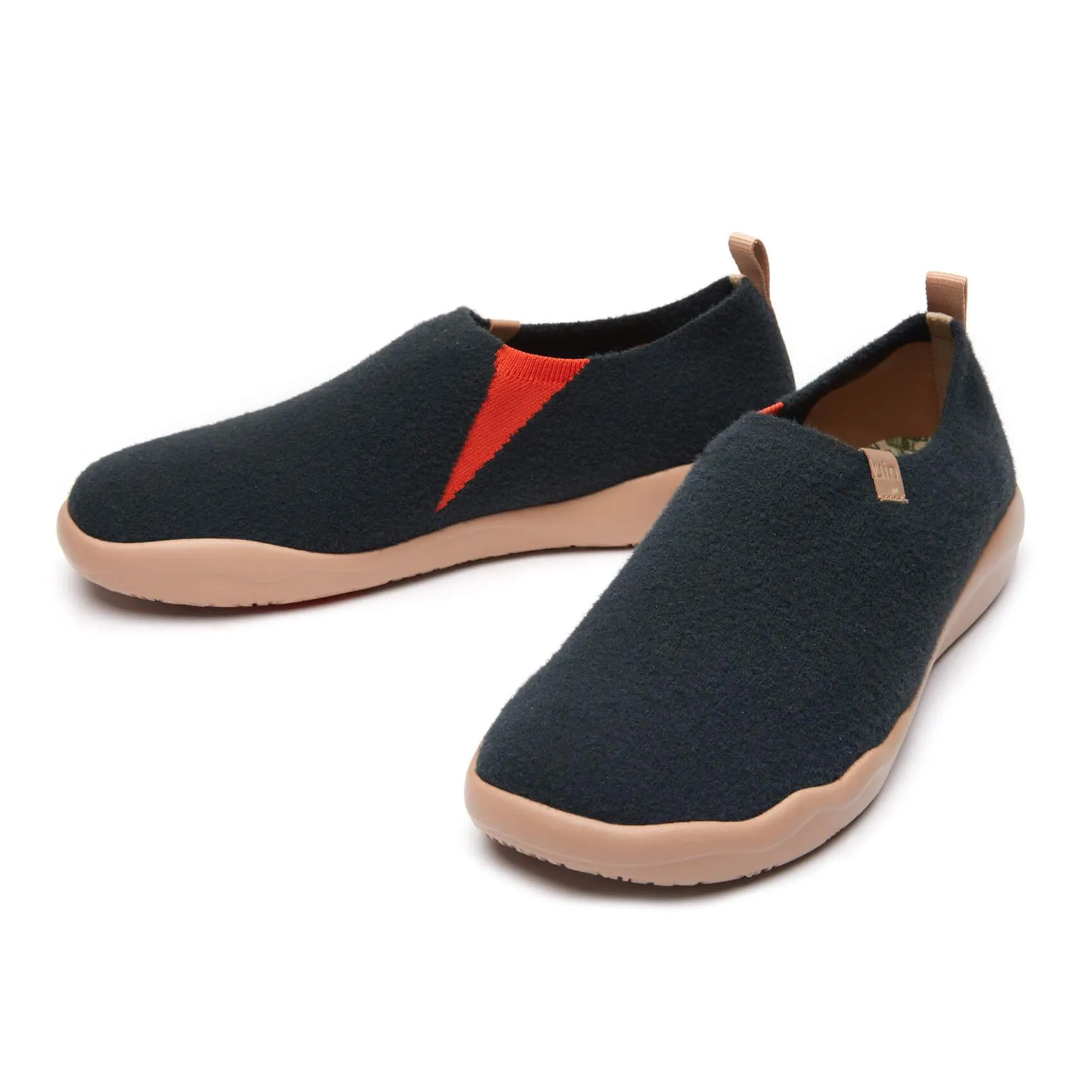 Dark Slate Gray Knitted Wool Toledo II