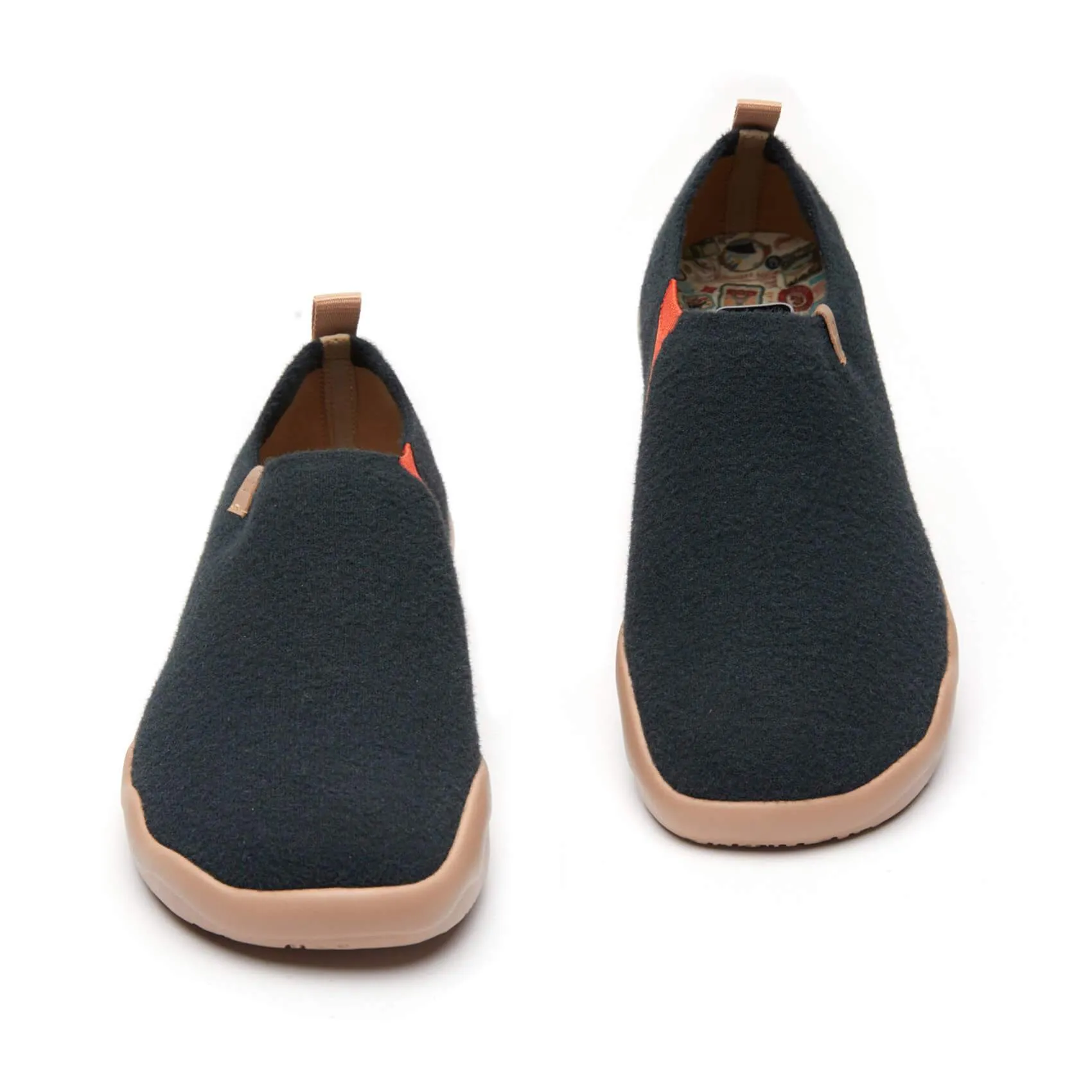 Dark Slate Gray Knitted Wool Toledo II