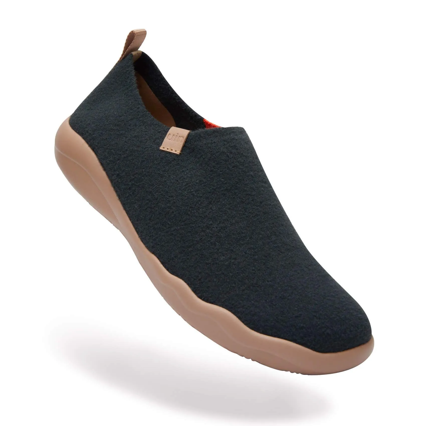 Dark Slate Gray Knitted Wool Toledo II