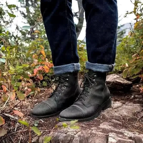 Darvin - Leather Ankle Boots