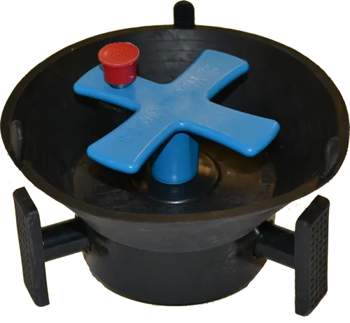 Debris Cap for Water or Gas Valve Boxes with Lock Bracket