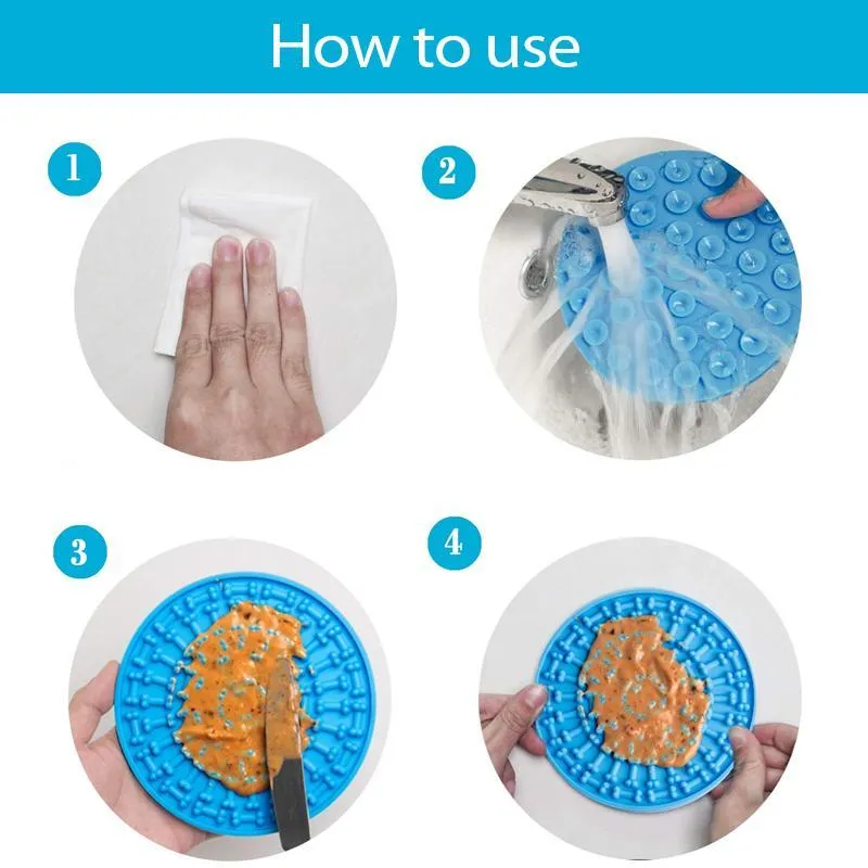 DELISH Dog Bathing Lick Mat
