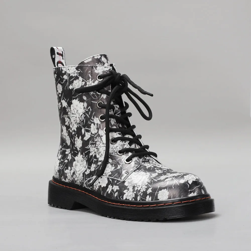 Depth - Black Floral