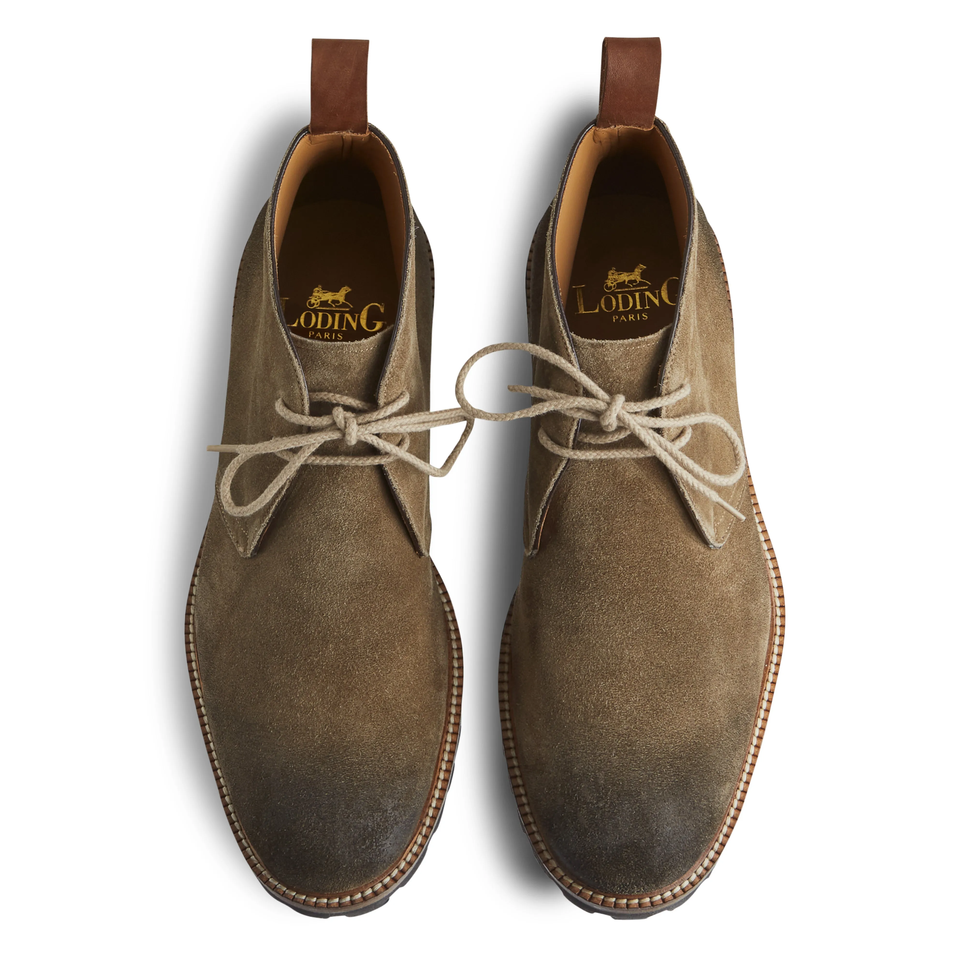 Desert Boots Firmo 393 veau velours sable