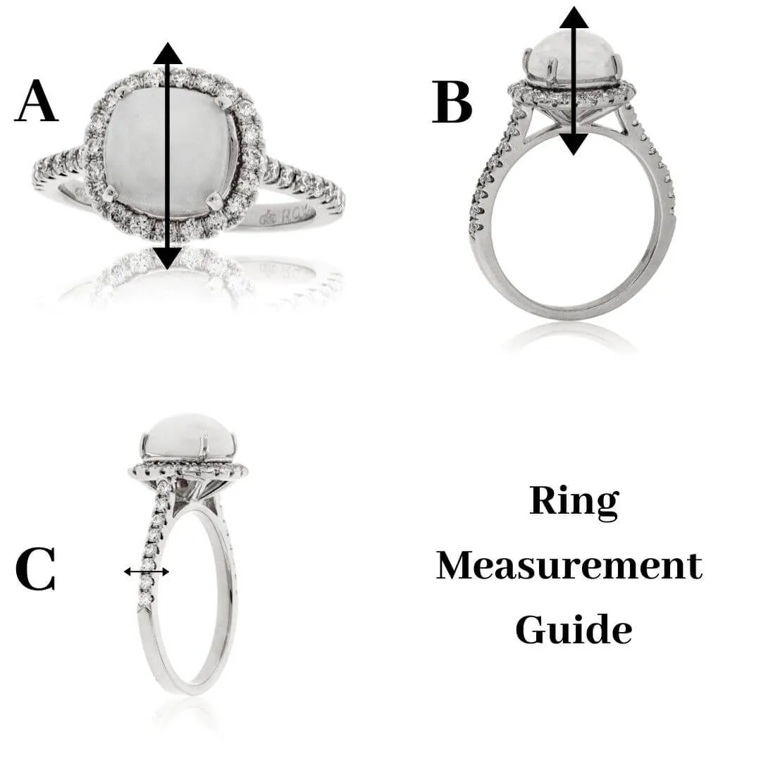 Diamond Accented & Gold Texture Band