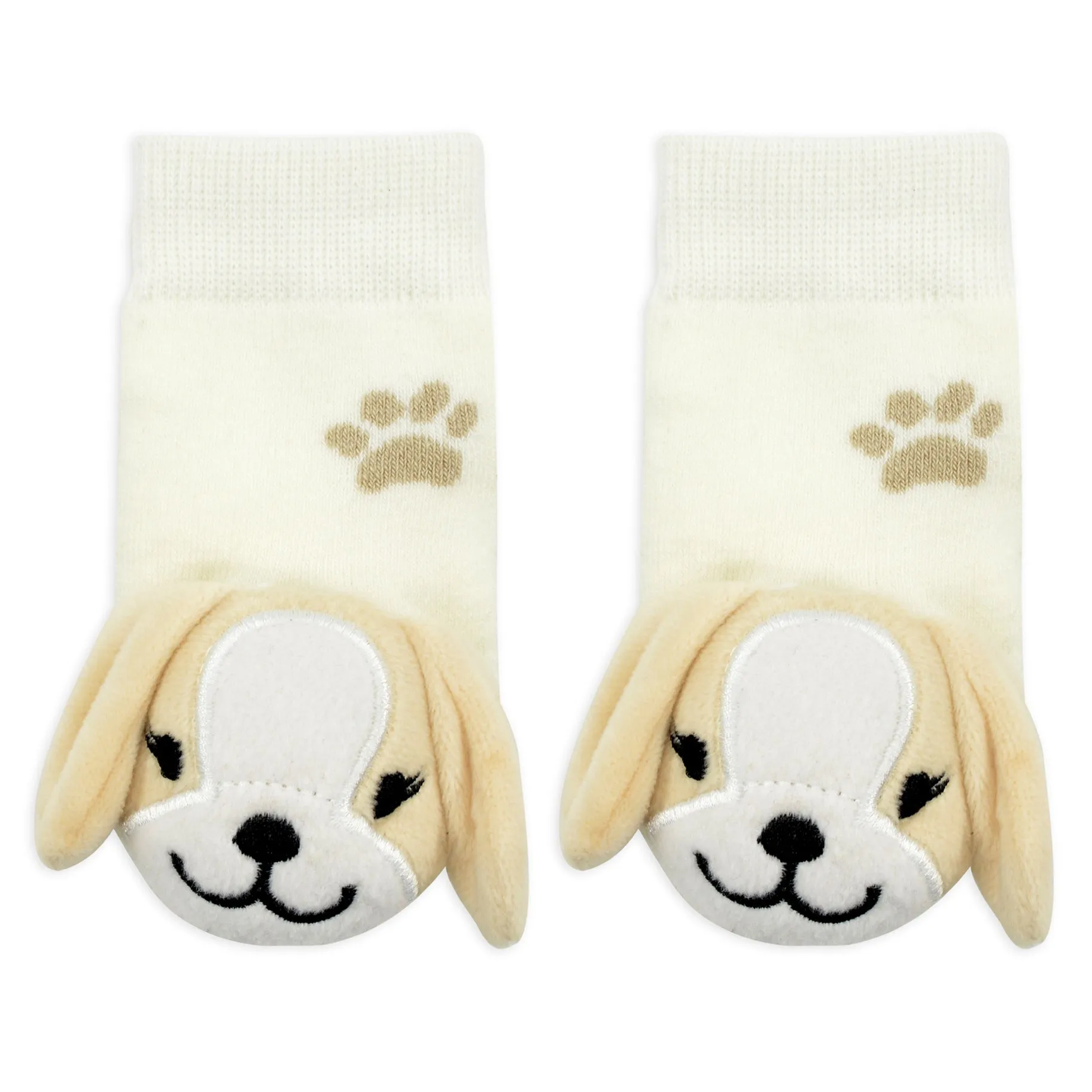 Dog-Themed Boogie Toes Rattle Socks for Toddlers