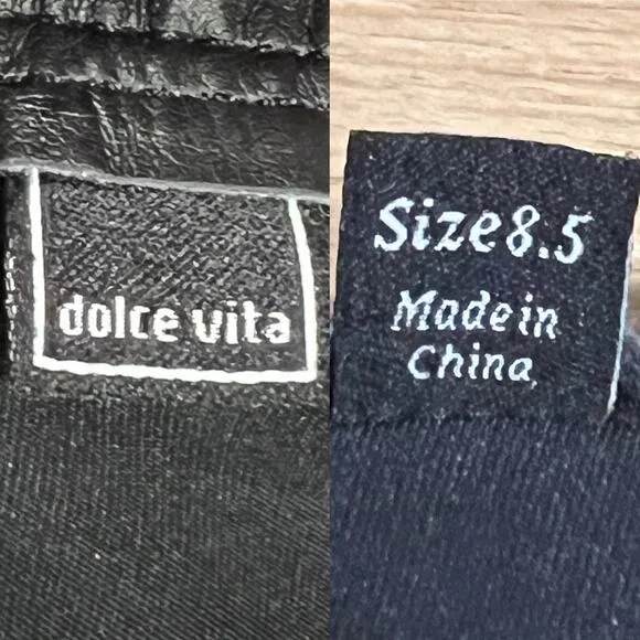 Dolce Vita Jimmy Boot Black Stella Suede Over the Knees Thigh High