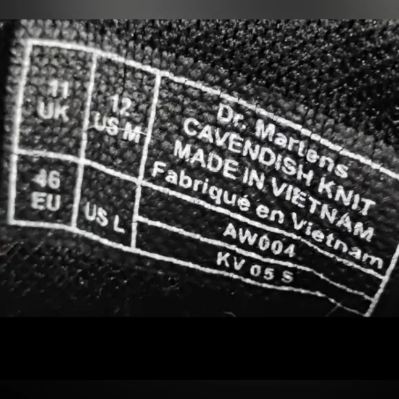 Dr Martins Cavendish black