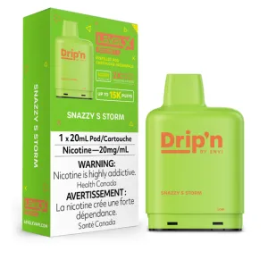 Drip'n Level X BOOST 15k puff disposable pods - Snazzy S Storm