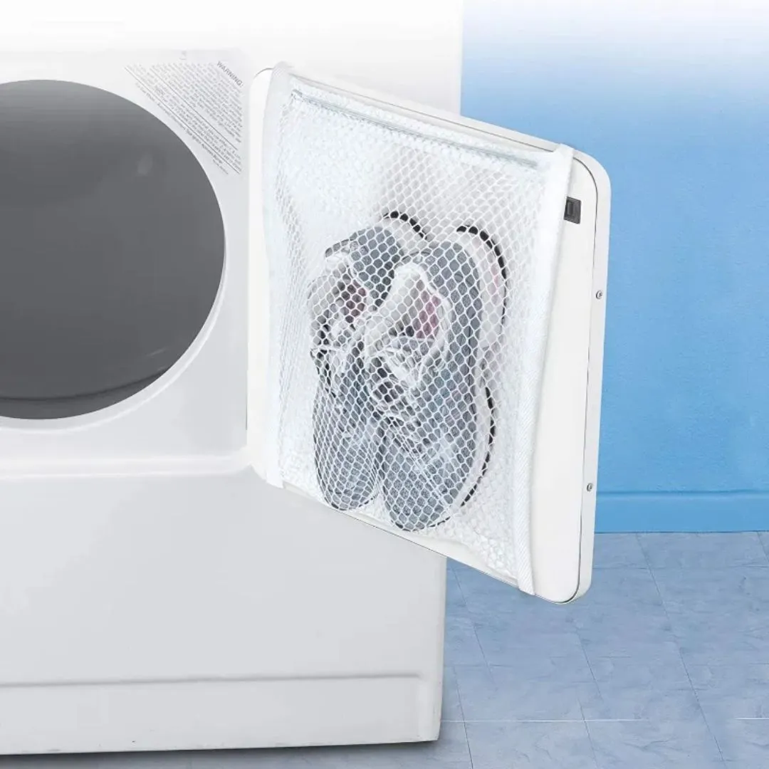 Dryer Door Shoe Net with Elastic Straps