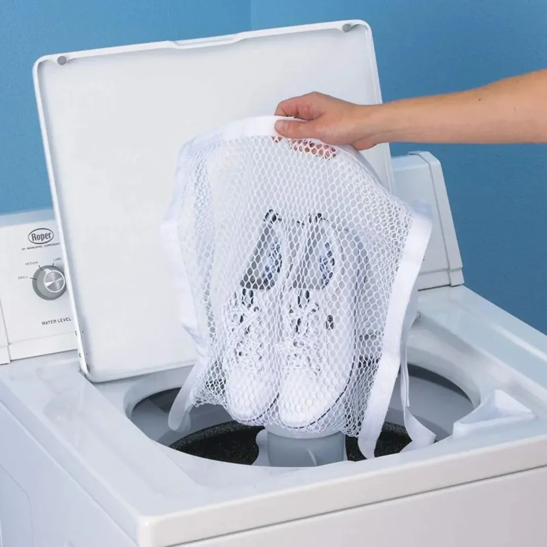 Dryer Door Shoe Net with Elastic Straps