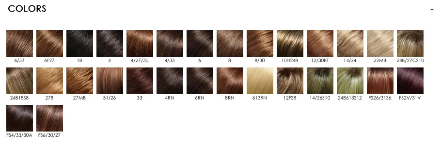 easiPart XL French 12" - Jon Renau Exclusive Colors