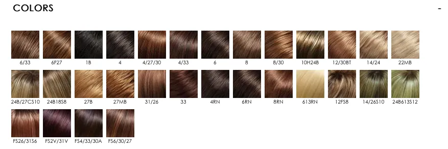 easiPart XL French 8" - Jon Renau Exclusive Colors