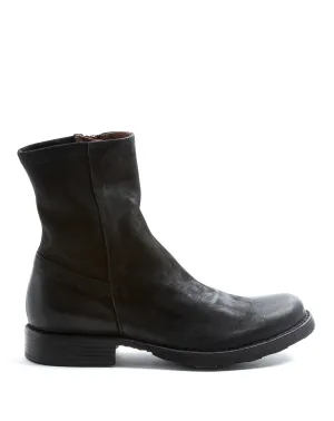 EBE Black Leather Boots