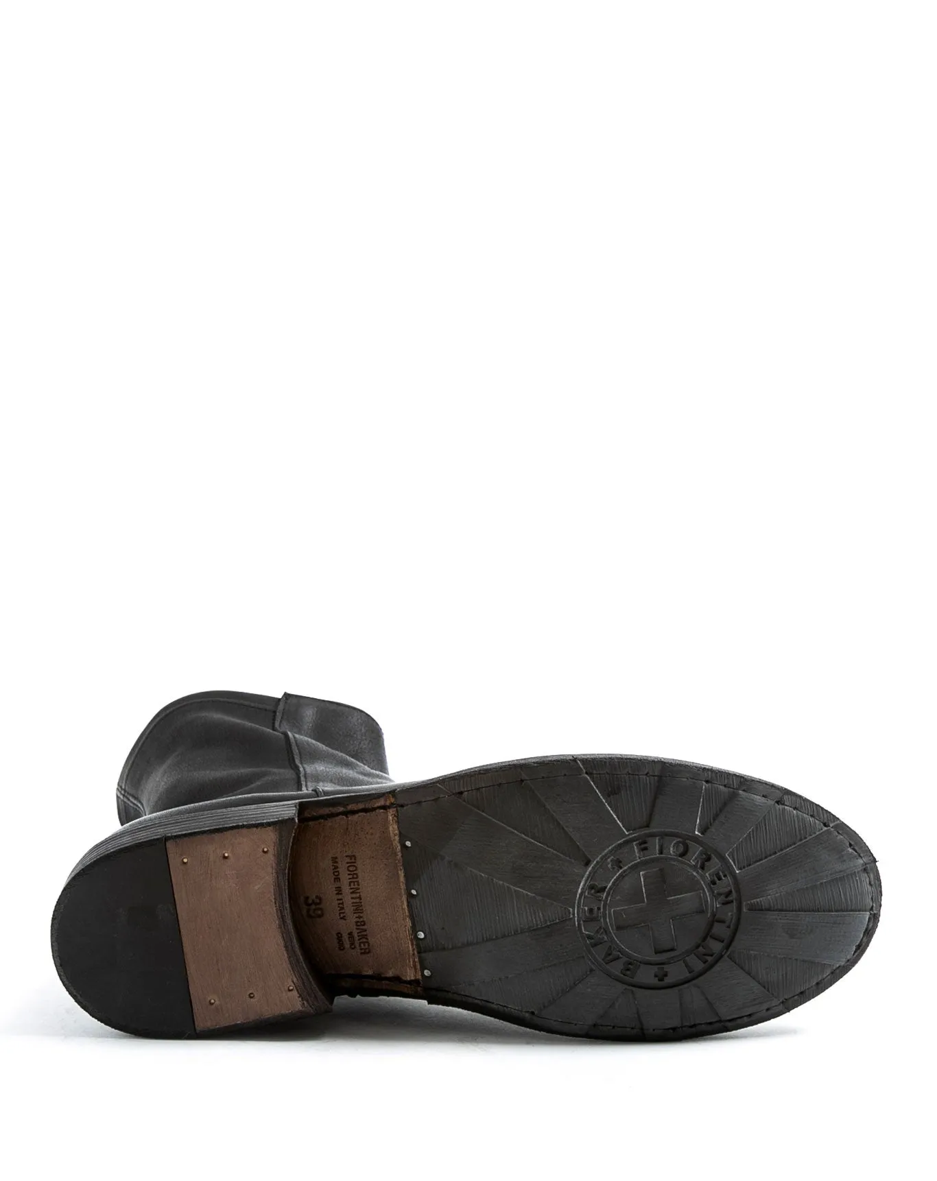 EBE Black Leather Boots