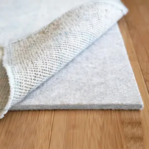 Eco-Plush 100% Felt Premium Cushioned Rug Pad (1/4") RugPadUSA Rug Pad Size: Rectangle 11' x 14'