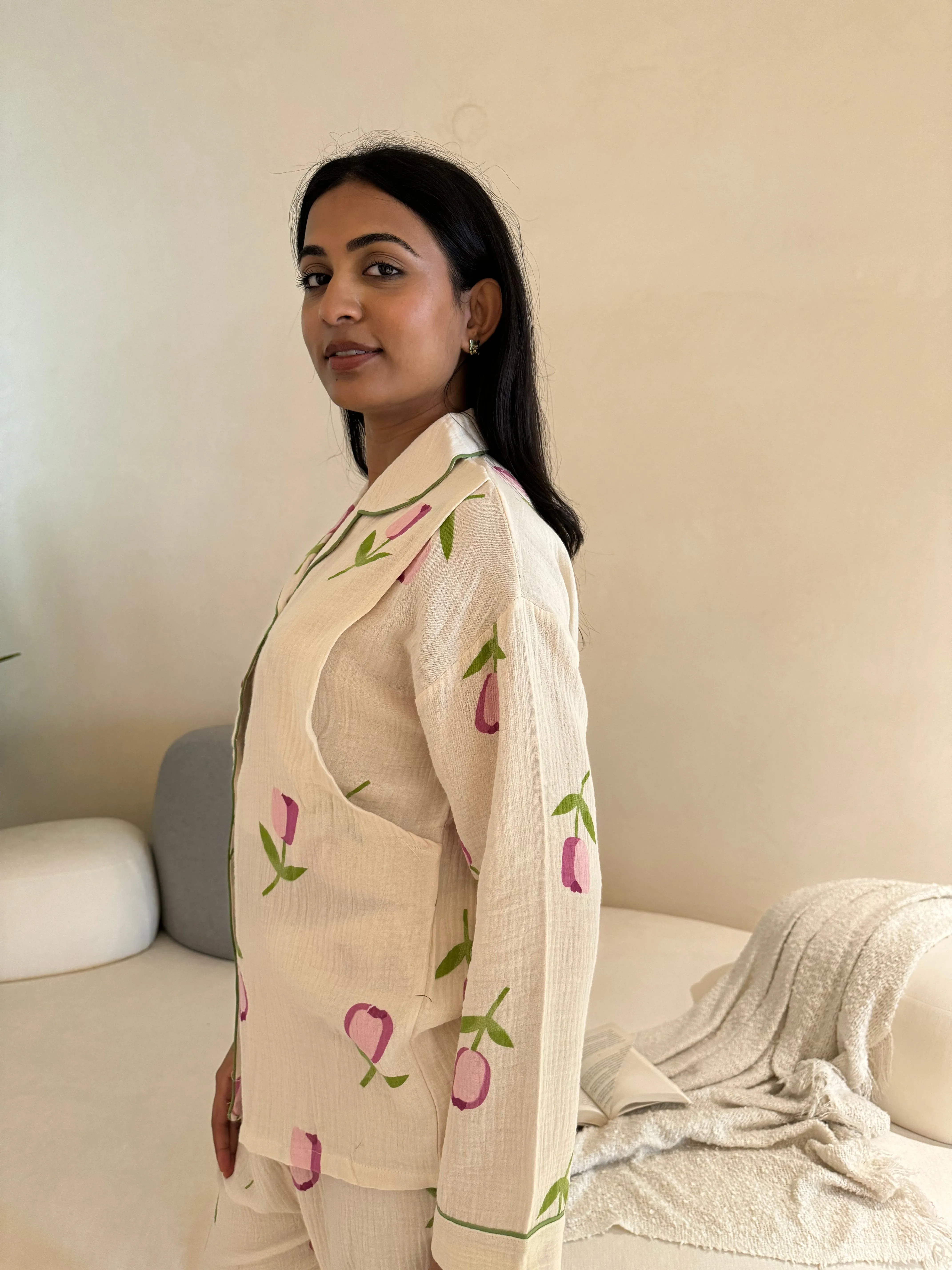 Eliza maternity Cotton Sleepwear