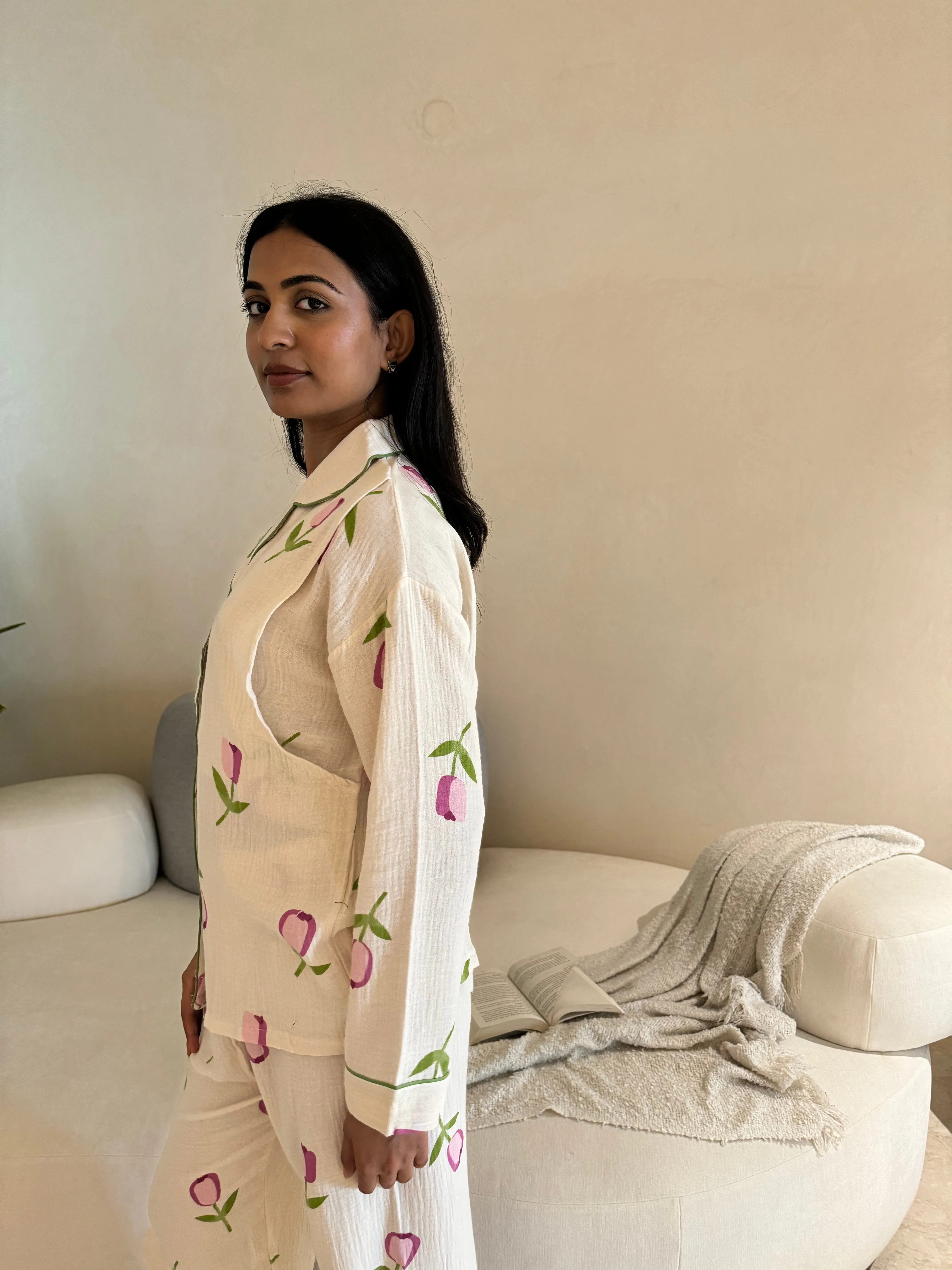 Eliza maternity Cotton Sleepwear