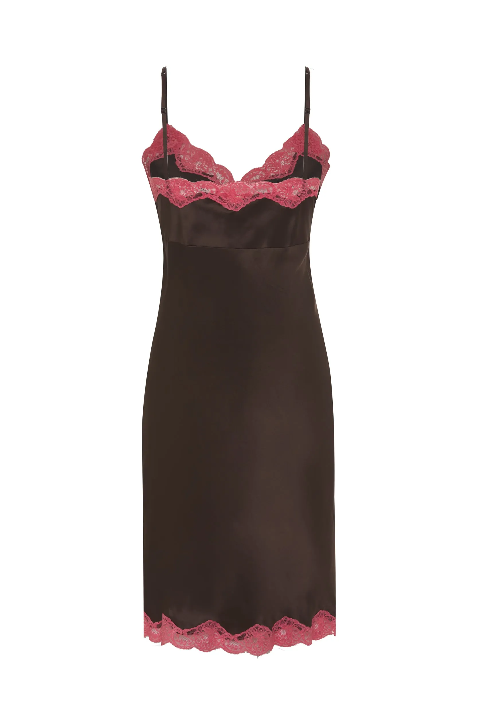 Embroidery Slip Dress