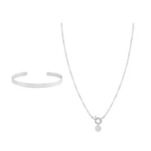 Engraved Necklace Bundle - Silver