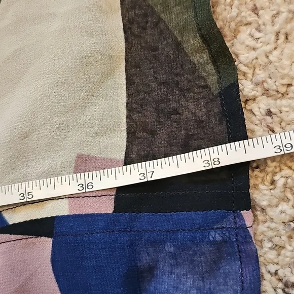 EUC Banana Republic sz L multi colored dress