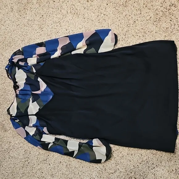 EUC Banana Republic sz L multi colored dress