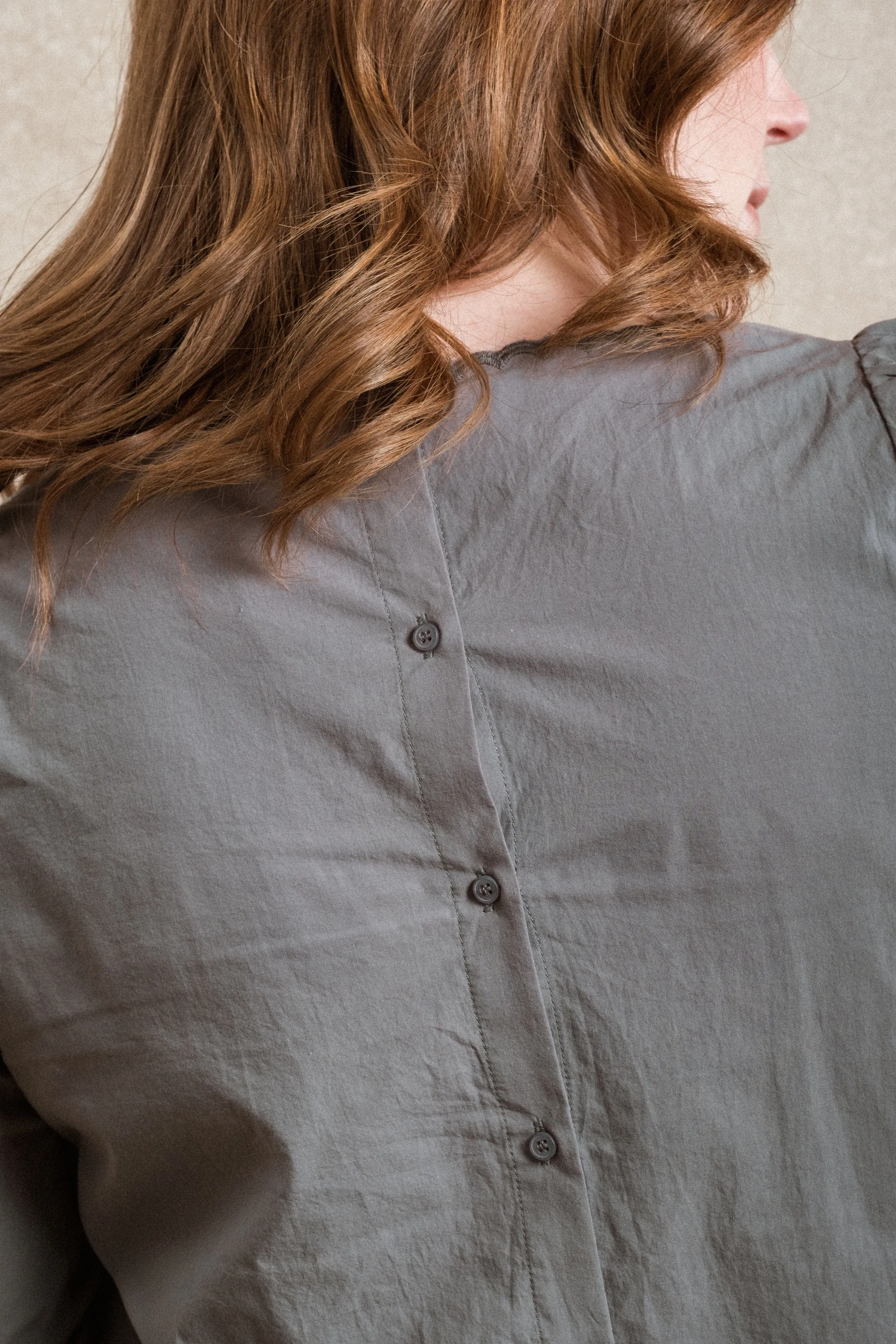 Evanston Blouse - Grey Blue