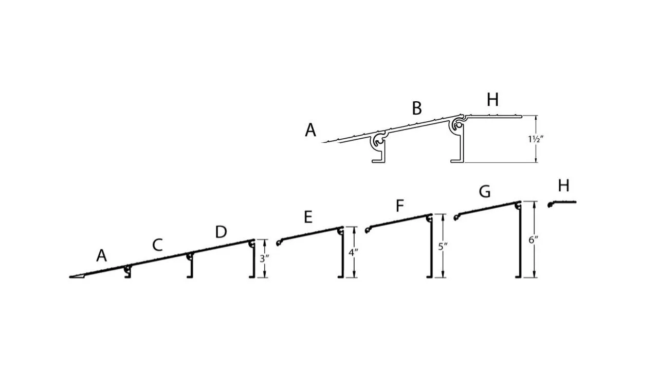 EZ-Access Transitions Modular Entry Riser