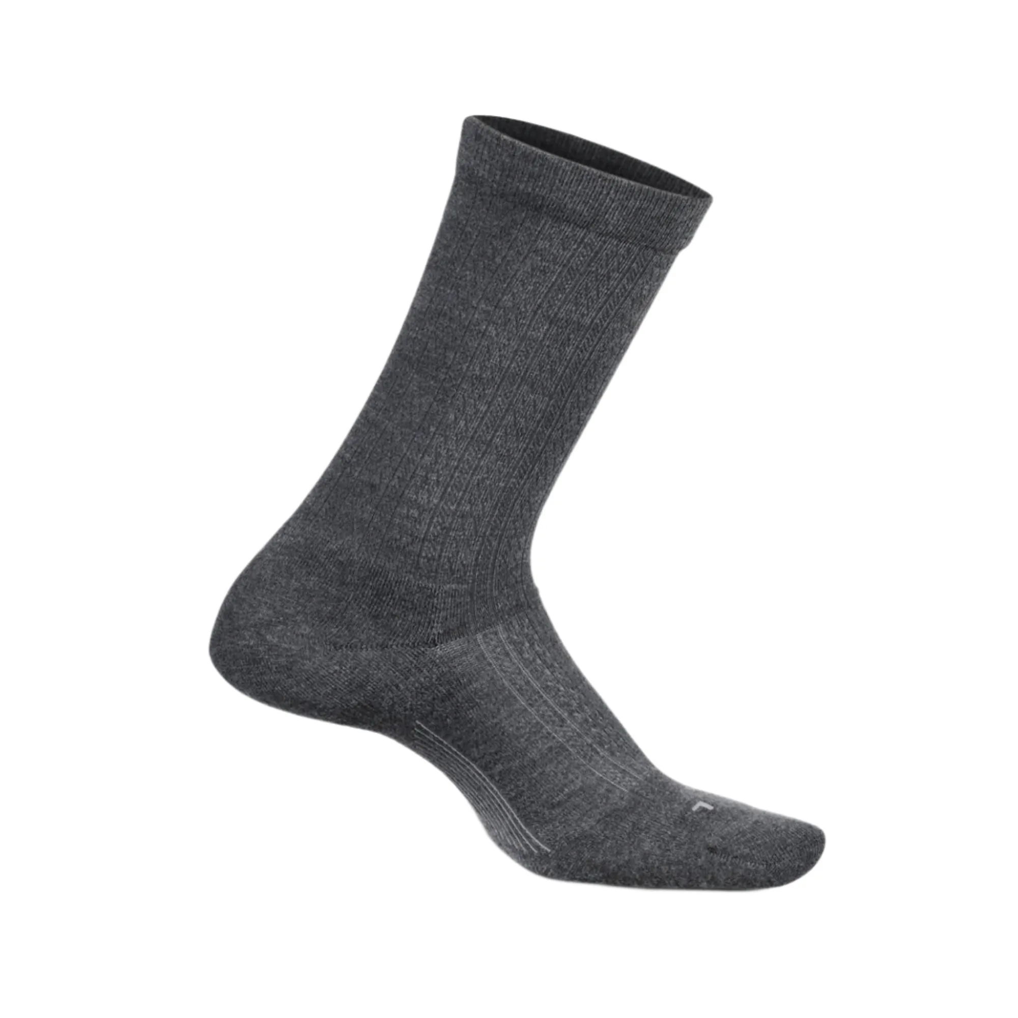Feetures Womens Everyday Texture Ultra Light Crew Socks