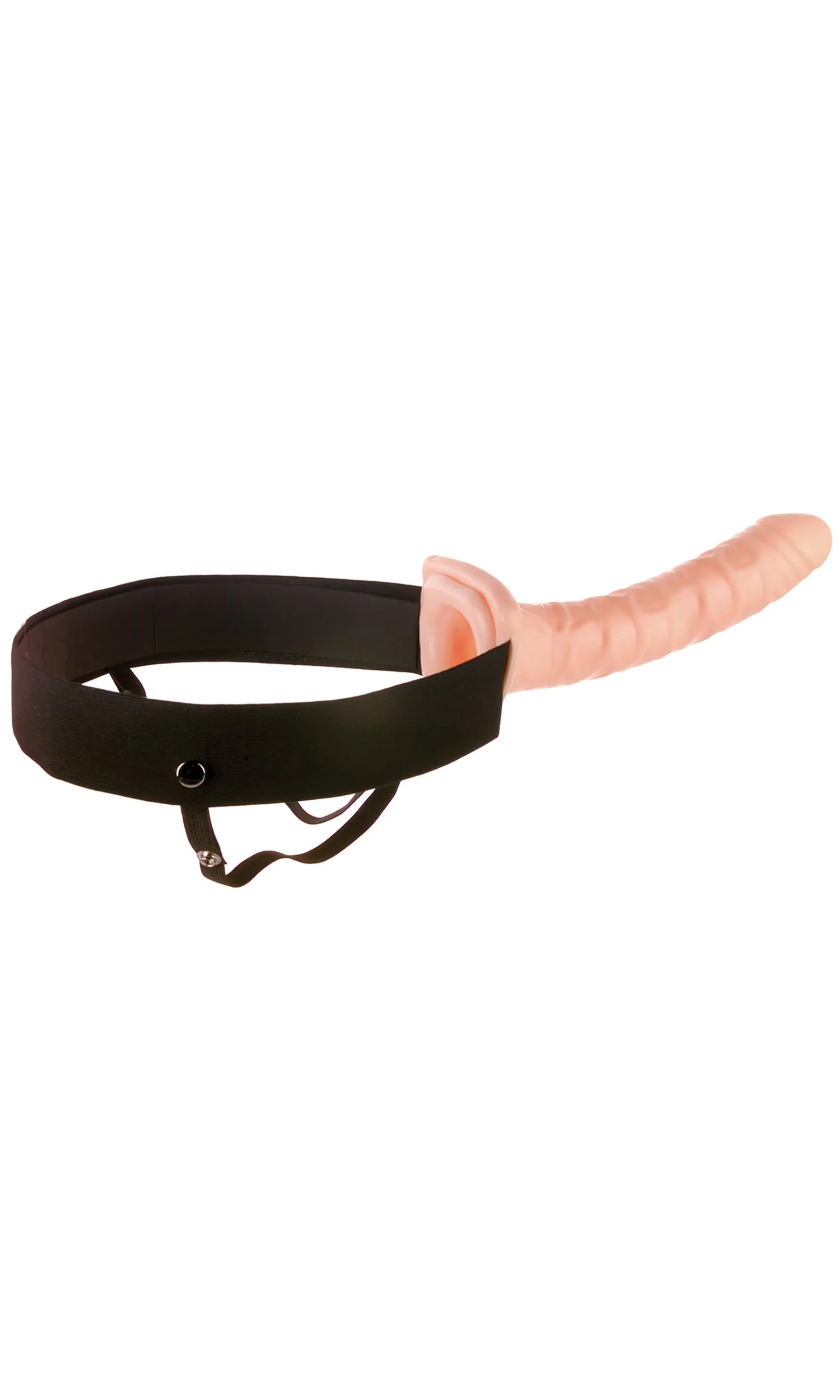 Fetish Fantasy Series 10&quot; Hollow Strap-on - Flesh