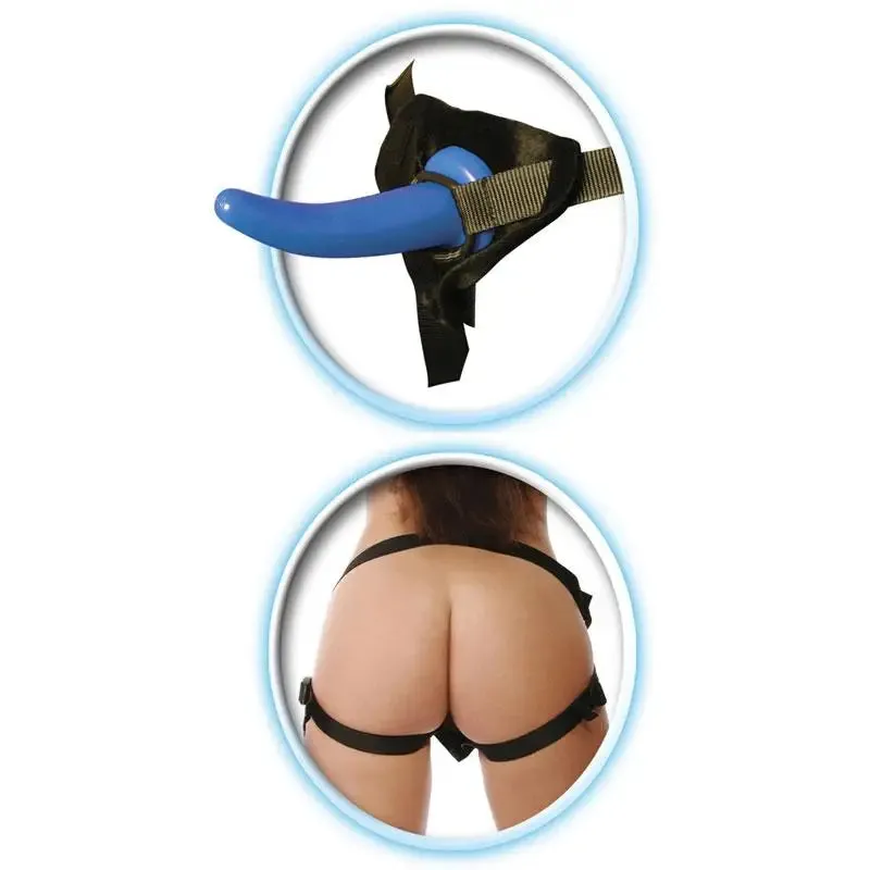 Fetish Fantasy Series 4.5-inch Strap-on Dildos with Buckles for Beginners