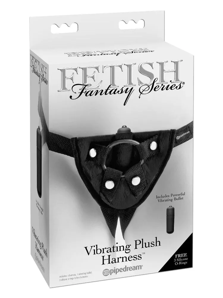 Fetish Fantasy Vibrating Plush Harness